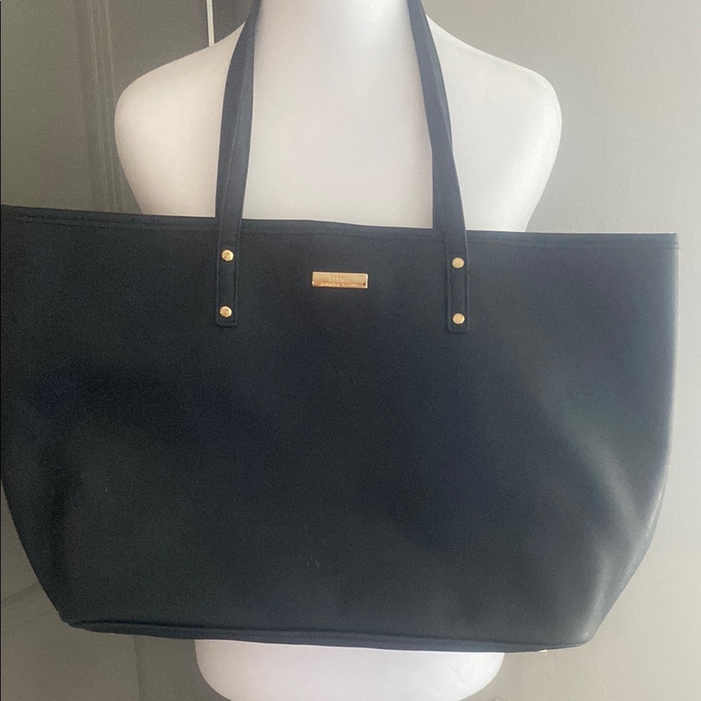Trina Trina Turk Black Tote Bag